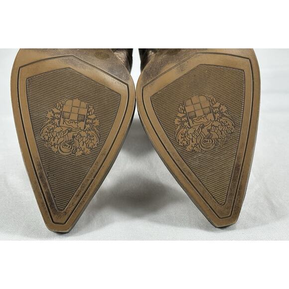 Vince Camuto Gigietta Sz 7M Snakeskin Booties Shoes Ankle Boots Womens Heels - Picture 14 of 14